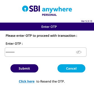 SBI Quick transfer send money without add beneficiary