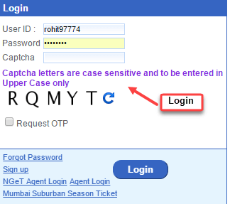 irctc book train ticket online