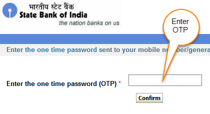sbi netbanking password reset using atm card