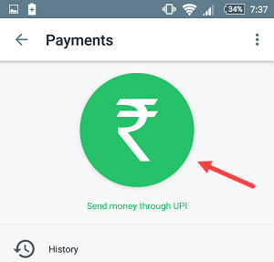 truecaller send receive money UPI