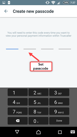 truecaller send receive money UPI