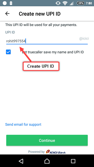 truecaller send receive money UPI