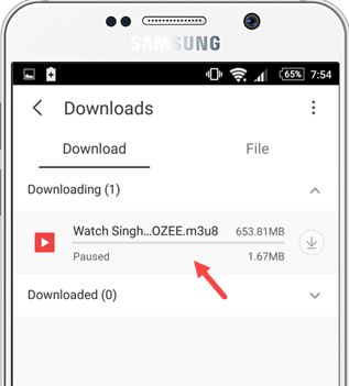 download ozee video