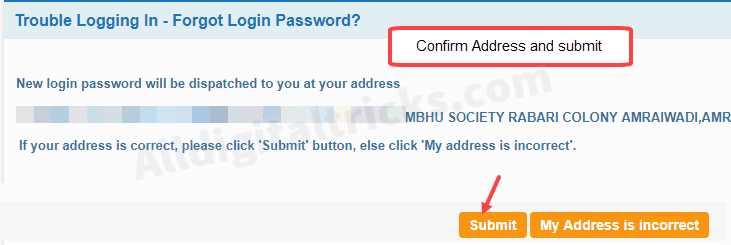 reset sbi net banking login password 