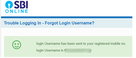 Forgot SBI net banking User ID, get userid online