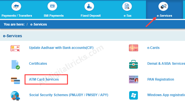 Enable International Usage for SBI Debit Card