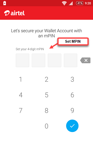 open airtel payments bank account