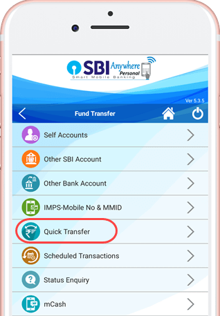 sbi anywhere send money
