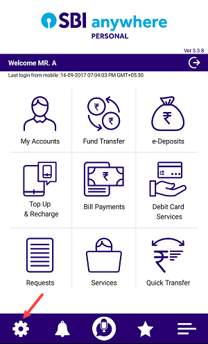 sbi anywhere pin login