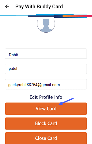 generate sbi  buddy card