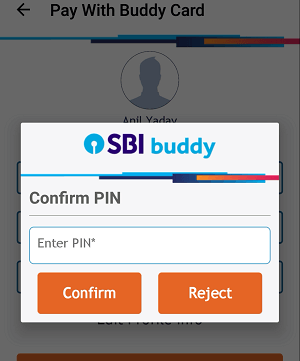 generate sbi  buddy card