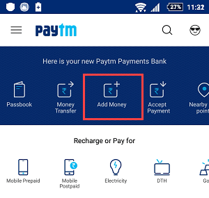 send/transfer sbi buddy money to paytm