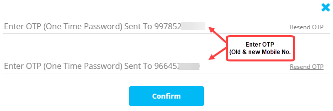 change paytm registered mobile number