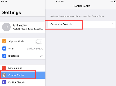 restart iphone ipad without power button
