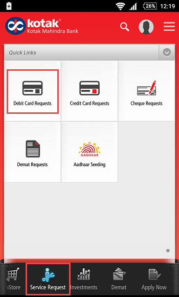 manage kotak 811 account online