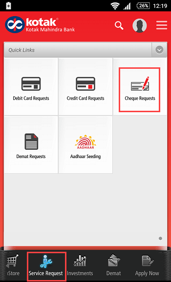 manage kotak 811 account online