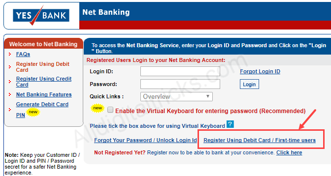 Extrandai Blog Archive Yes Bank Net Banking Activation Energy