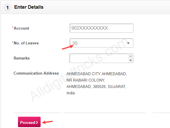 Axis Bank Cheque Book Request Online