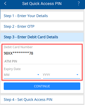  Activate HDFC Mobile Banking