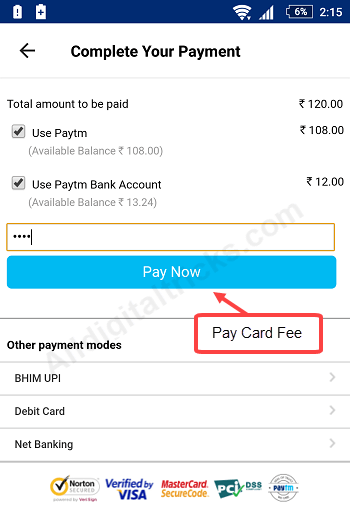 PayTM Payments Bank - Order Physical Debit Card Online - AllDigitalTricks