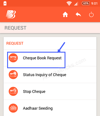 40 Great Bank of baroda cheque book request tracking 