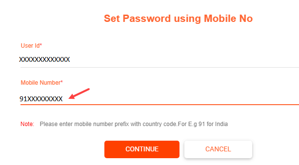 reset bank of baroda login password