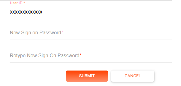 reset bank of baroda login password