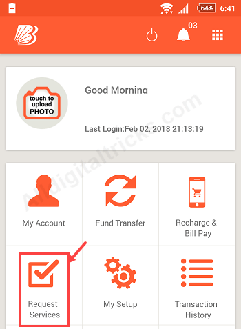 Link Aadhaar Online Bank of Baroda