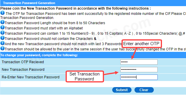 activate/register central bank of india net banking online