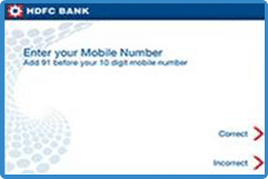 hdfc debit card  pin generate atm