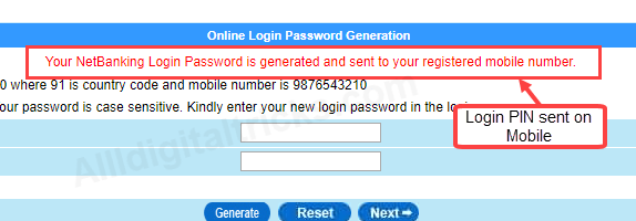 activate/register central bank of india net banking online