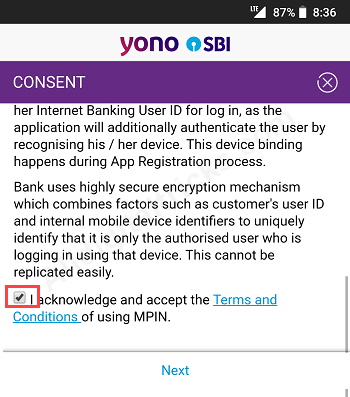 SBI YONO register and activate