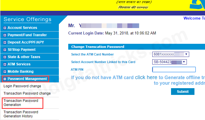 Allahabad bank net banking activate online