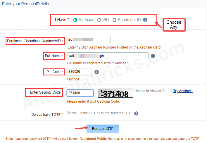 download aadhaar card PDF 