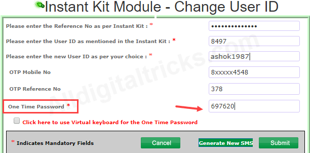 Corporation Bank net banking online activate register