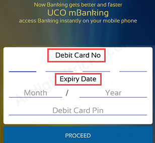 UCO Bank Mobile Banking register activate