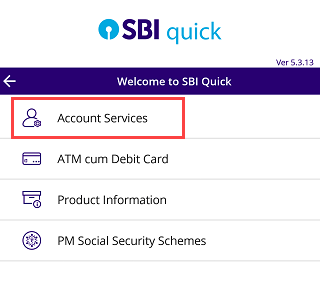 SBI Quick register and how to use