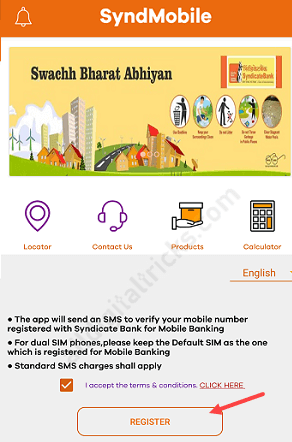 Syndicate mobile banking activate