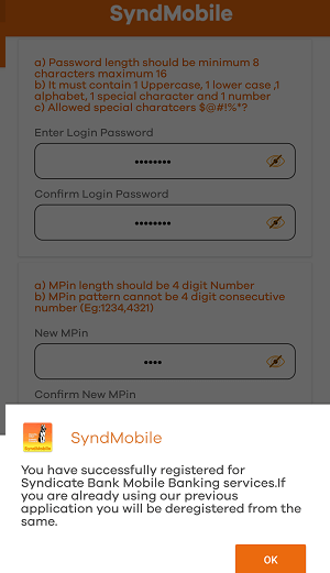 Syndicate mobile banking activate
