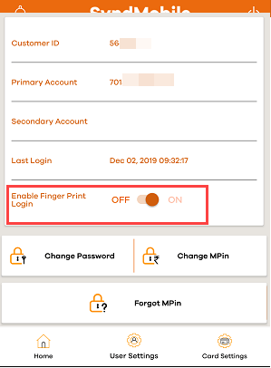 Syndicate mobile banking activate