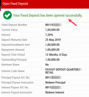 Kotak Mahindra Bank open Fixed Deposit Online through Mobile Banking