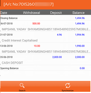 Syndicate Bank e-passbook facility activation registration