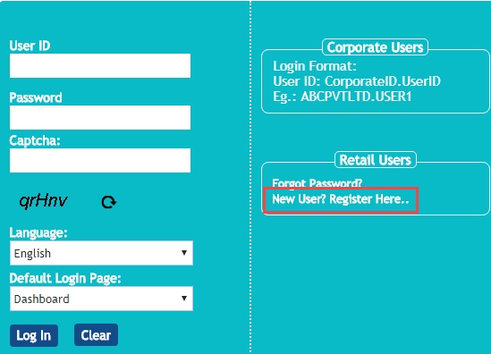 Vijaya Bank Net Banking online register