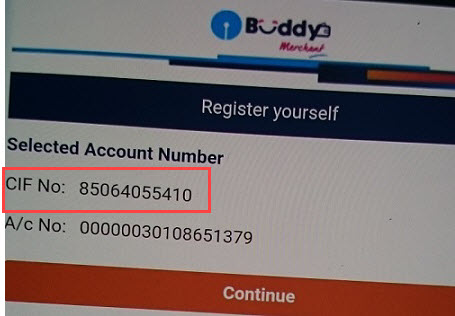Find SBI CIF number using ATM Debit card