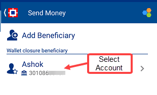 Transfer money payzapp to bank account