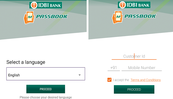 How to use IDBI mPassbook