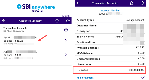 FIND SBI IFSC Code online
