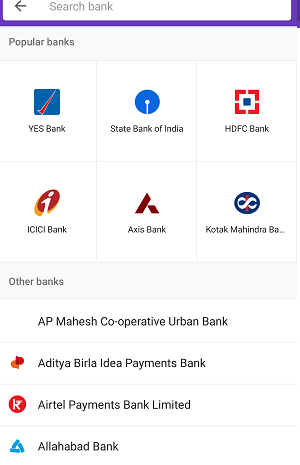 Transfer money PhonePe wallet to Bank