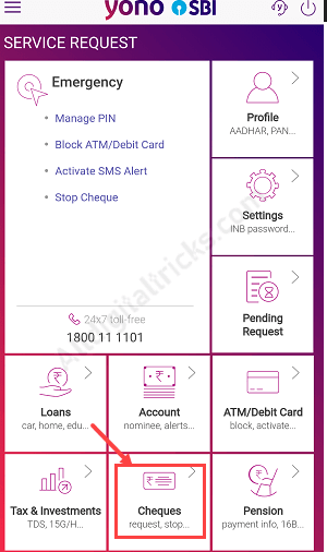 SBI Cheque Enquiry