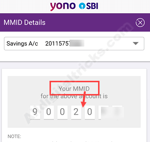 SBI MMID Get Online